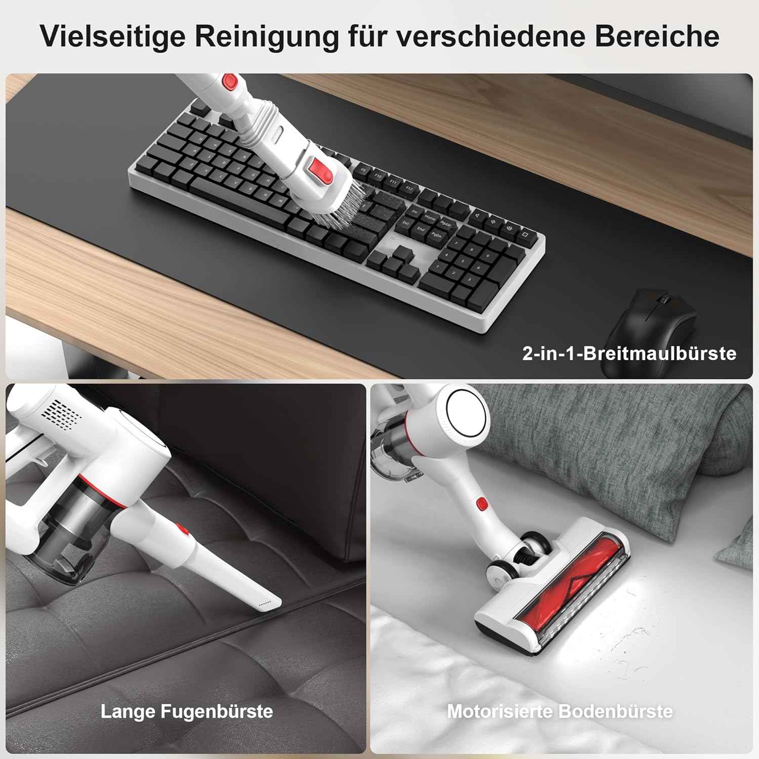 Aspiradora Inalámbrica AERONIX™ Sin Cable con Pantalla LED - Potente y Eficiente en Limpieza